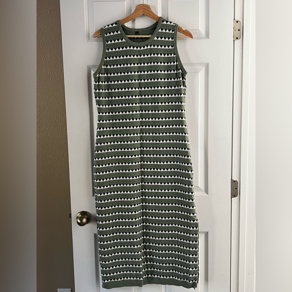 Ouges Women's Maternity Dress Knit Sleeveless Mid… - image 2